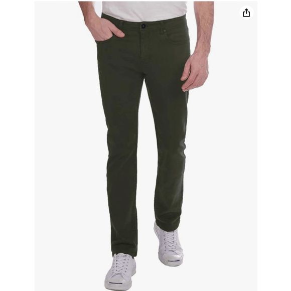 Jachs New York NWT Straight Fit Mid-Rise 5 Pocket Pant, Sz 33 x 30, MSRP $99 - Picture 1 of 11